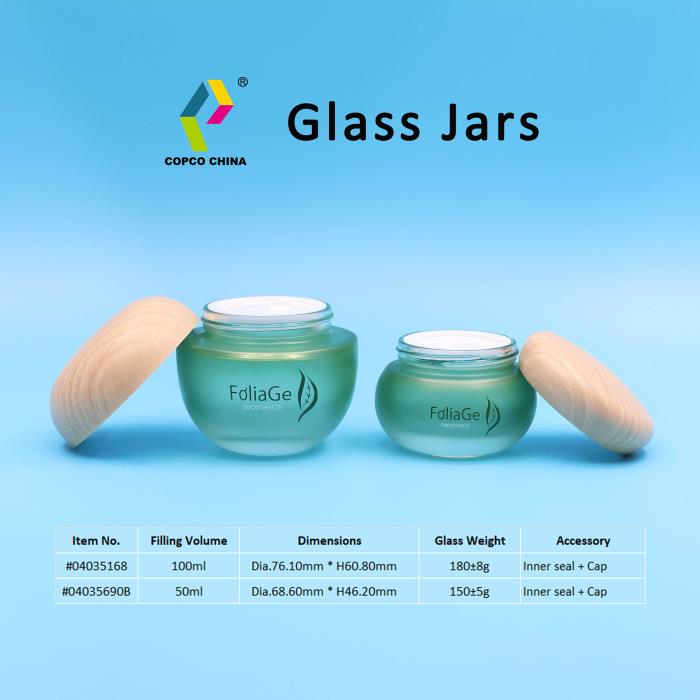 50ml glass jar #04035690B